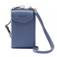 thumbnail image 2 of POINTERTECK Sac de Téléphone Portable Grande Capacité pour Femmes Petit Sac à Bandoulière Croisé à Fermeture Éclair Sac à Main Multifonction Portefeuille pour Femmes, 2 of 8