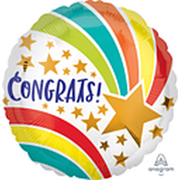 18C HX CONGRATS SHOOTING STAR