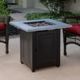thumbnail image 5 of Endless Summer 28-Inch "The Wakefield " Square Propane Gas  Outdoor Fire Pit - Grey & Black, 5 of 10