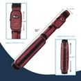 thumbnail image 4 of GSE Games & Sports Expert 2x2 Hard Square Billiard Cue Case. Pool Cue Stick Carrying Case, Billiard Pool Cue Accessories (5 Colors Available), 4 of 9