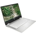 thumbnail image 3 of HP Chromebook x360 14a-ca0020nr Celeron N4020 DC, UMA, 4GB OB Mem, 14" HD, Touch, 32GB eMMC, HD Webcam, Dual array digital mics, HD Audio, Chrome, 1 Year Warranty, 3 of 9