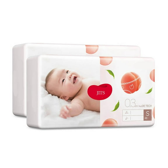 JITS Babies' diapers, Super-Absorbent, Hypoallergenic for Sensitive Skin, Unscented Diaper for Babies 8-14 lbs