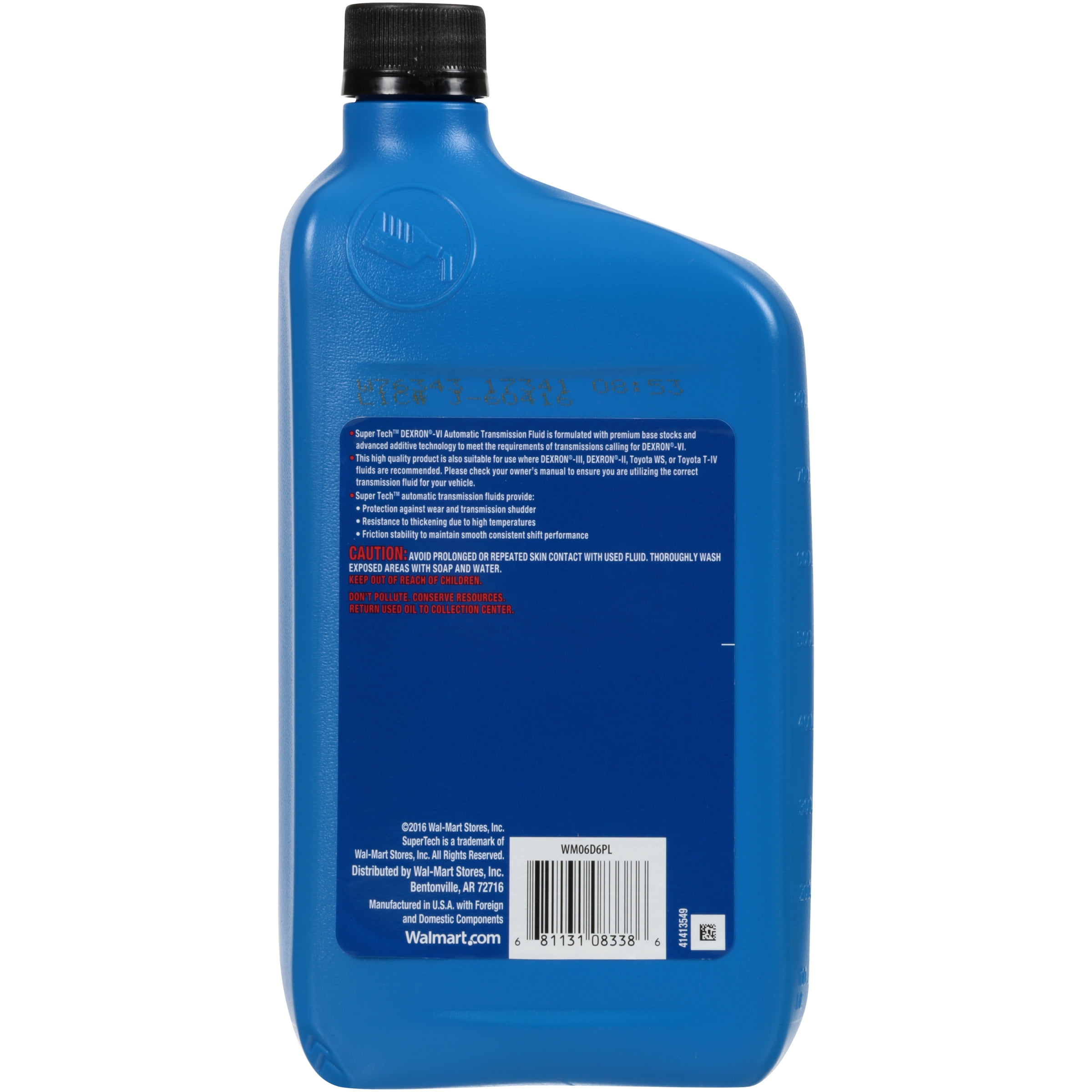 Super Tech MERCON V Automatic Transmission Fluid, 1 Quart