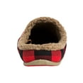 thumbnail image 3 of DEER STAGS Mens Red Plaid Comfort Slipperooz Round Toe Platform Slip On Slippers Shoes 12 M, 3 of 4