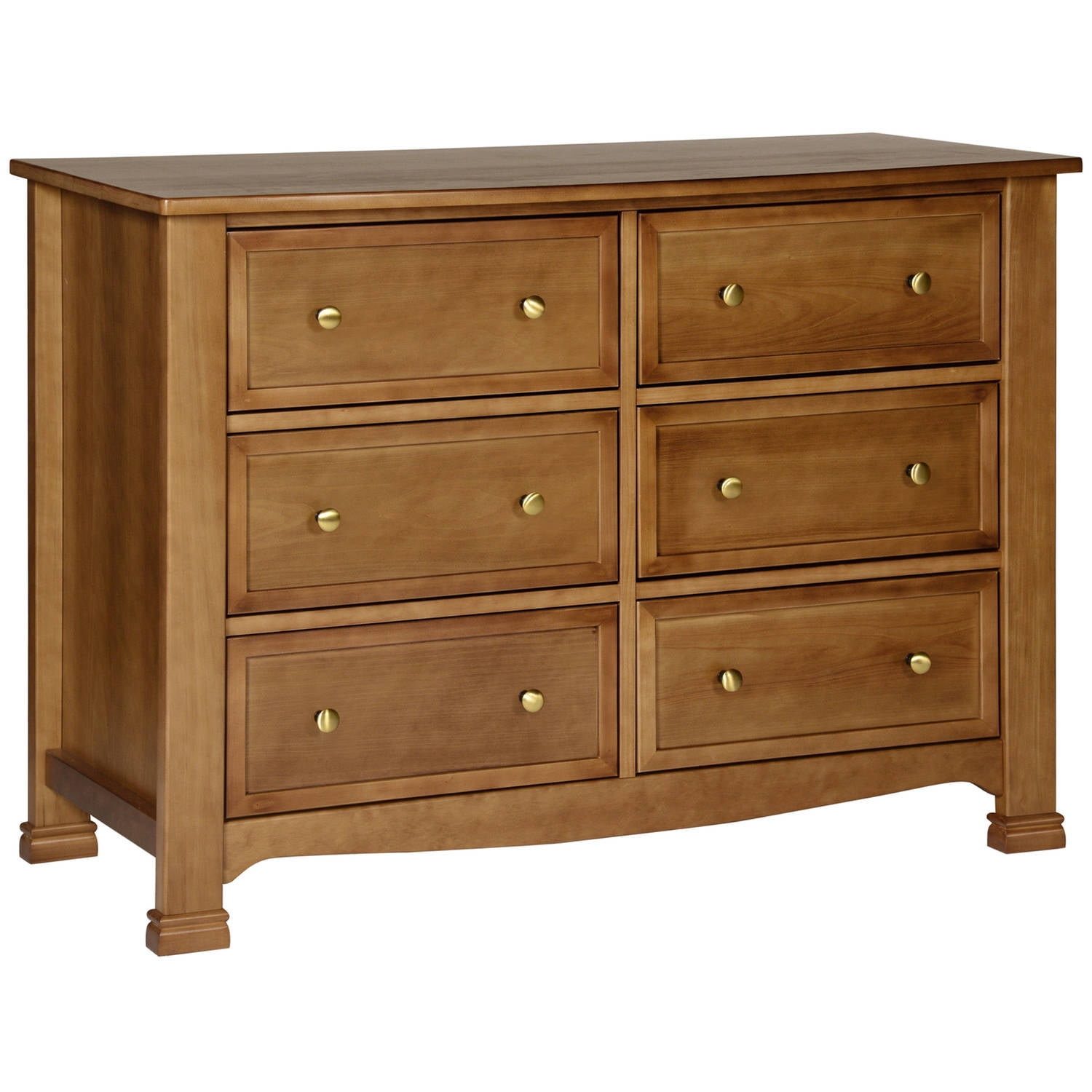 Davinci Kalani 6 Drawer Double Wide Dresser White