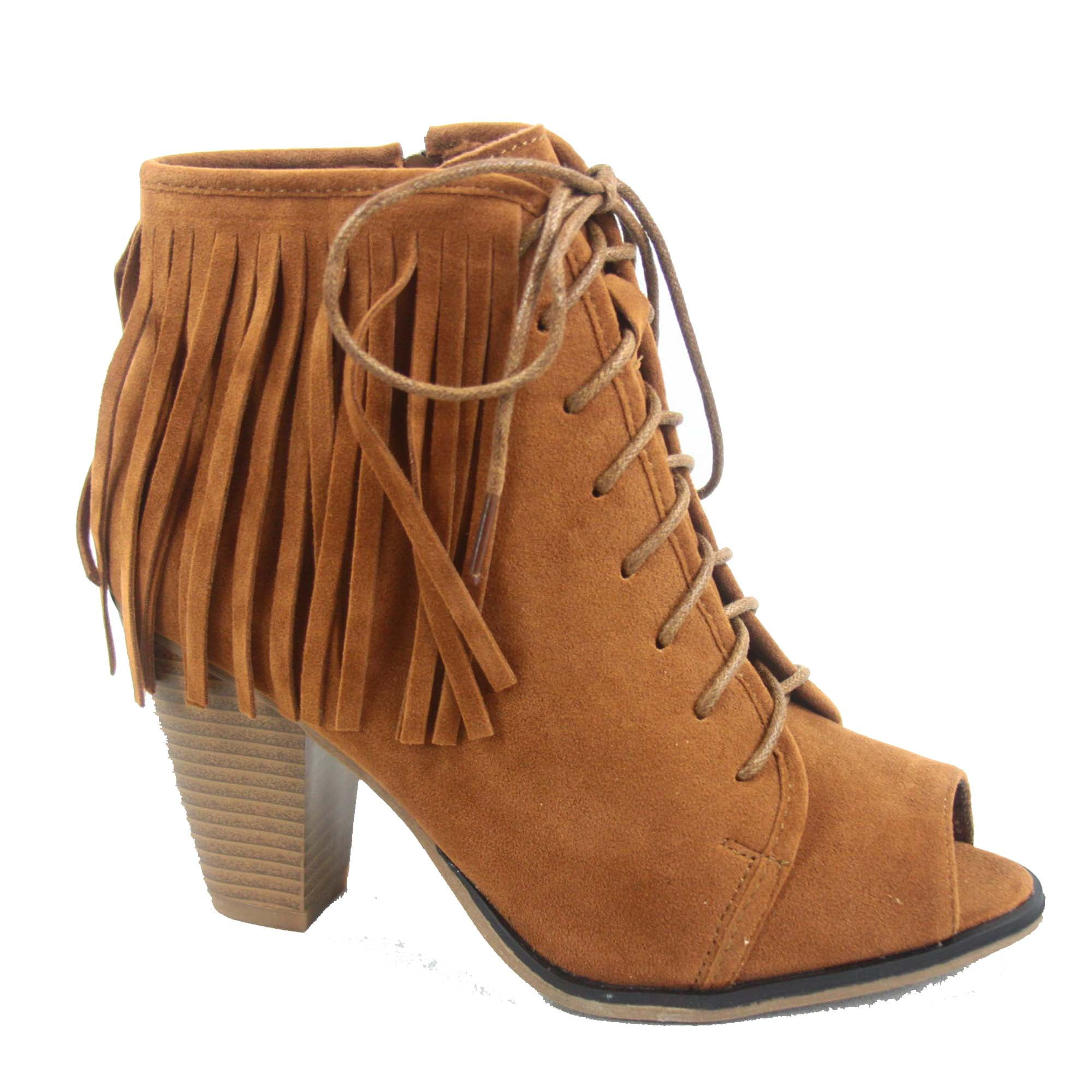 fringe cowgirl booties