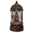 thumbnail image 3 of Kurt Adler 8.66-Inch Battery Operated Lighted LED Santa and Carousel Water Lantern, 3 of 8