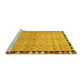 thumbnail image 2 of Ahgly Company Machine Washable Indoor Rectangle Southwestern Yellow Country Area Rugs, 8' x 10', 2 of 4