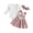 White, variant on Duqingm Newborn Baby Girl Clothes Dresses Outfits Gifts Romper Top Overalls Dress Suspender Skirt Sets for Infant Girls (White,6-9M)