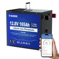 thumbnail image 1 of Batería de litio DC HOUSE 12V 165Ah LiFePO4 con Bluetooth 120A, 1 of 8