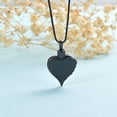 thumbnail image 3 of Heart Crystal Setting Wing Cremation Jewellery Urns For Ashes Keepsake Necklace Always on my mind forever in my heart, 3 of 6