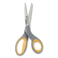 thumbnail image 2 of Acme Titanium Bonded Scissors, 8" Long, 3.5" Cut Length, Gray/Yellow Straight Handle Acm13529, 2 of 5