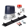 thumbnail image 1 of Heavy Duty Cantilever Timber & Steel Sliding Gate's Motor Opener Closer Engine With 4M Strong Gear Nylon Racks Controller ,Easy to Install, 1 of 7