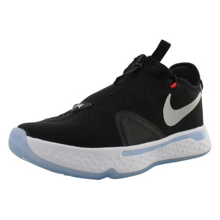Nike Pg 4 Unisex Shoes Size 4, Color: Black/White/Light Smoke Grey