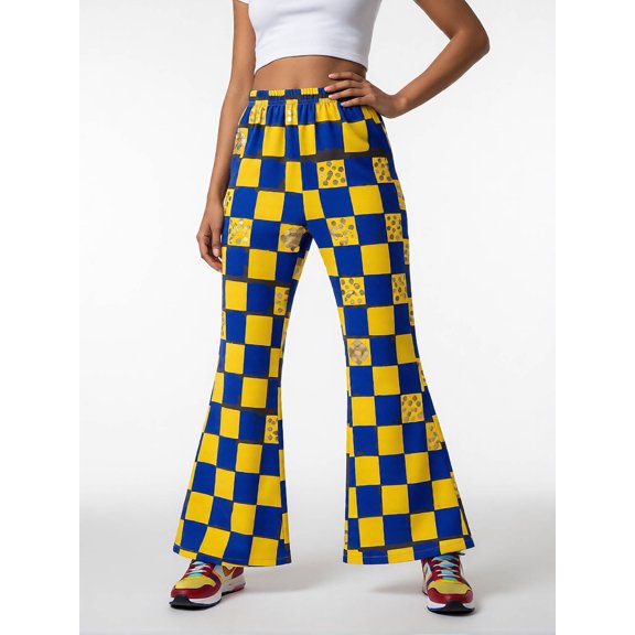 Girls Cute Flare Leg Bell Bottoms Pull-On Trousers Premium Outdoor Wear for Tween Girls Age 8-13