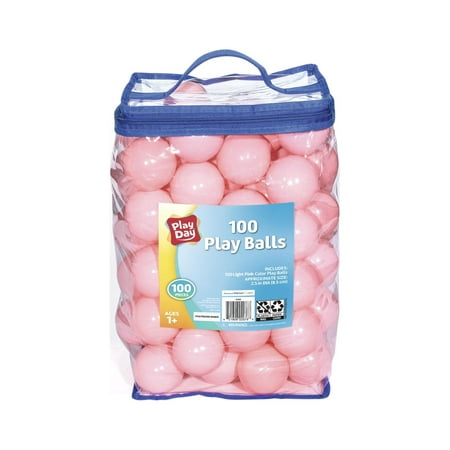 Play Day Non-Toxic 100 Play Balls Pink