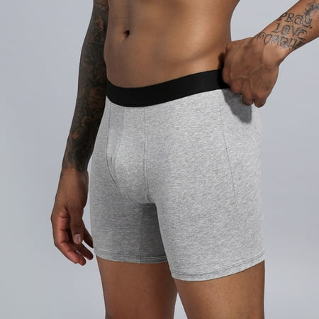 

5pcs/lot Underpants Men Boxers Shorts Set Long Panties Underwear Cotton Boxershorts Loose Under Wear Plus Size boxer homme