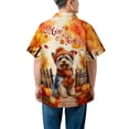 thumbnail image 5 of Happy Thanksgiving Yorkshire Terrier Give Thanks Fall Beanie Scarf Welcome Hawaiian Shirt Breathable Summer Unisex Merch Yorkie Dog Lover Gifts - 00020, 5 of 6