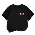 thumbnail image 1 of TZEWGL Short Sleeve Tops For Child Cartoon Fashion Prints Blouse For Infnants size 9-10T, 1 of 4