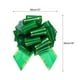 thumbnail image 2 of 12 pulgadas gran lazo de tirón metálico grande con borde dorado para regalos de boda, verde, 2 of 6
