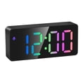 thumbnail image 2 of Despertador digital Dimmer LED Reloj espejado para adolescentes Negro Colco Despertador digital, 2 of 8
