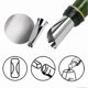 thumbnail image 3 of 300-Pack 3" Silver Wine Pourer Discs, Drip-Free Design for Easy Pouring and Mess Prevention, 3 of 4