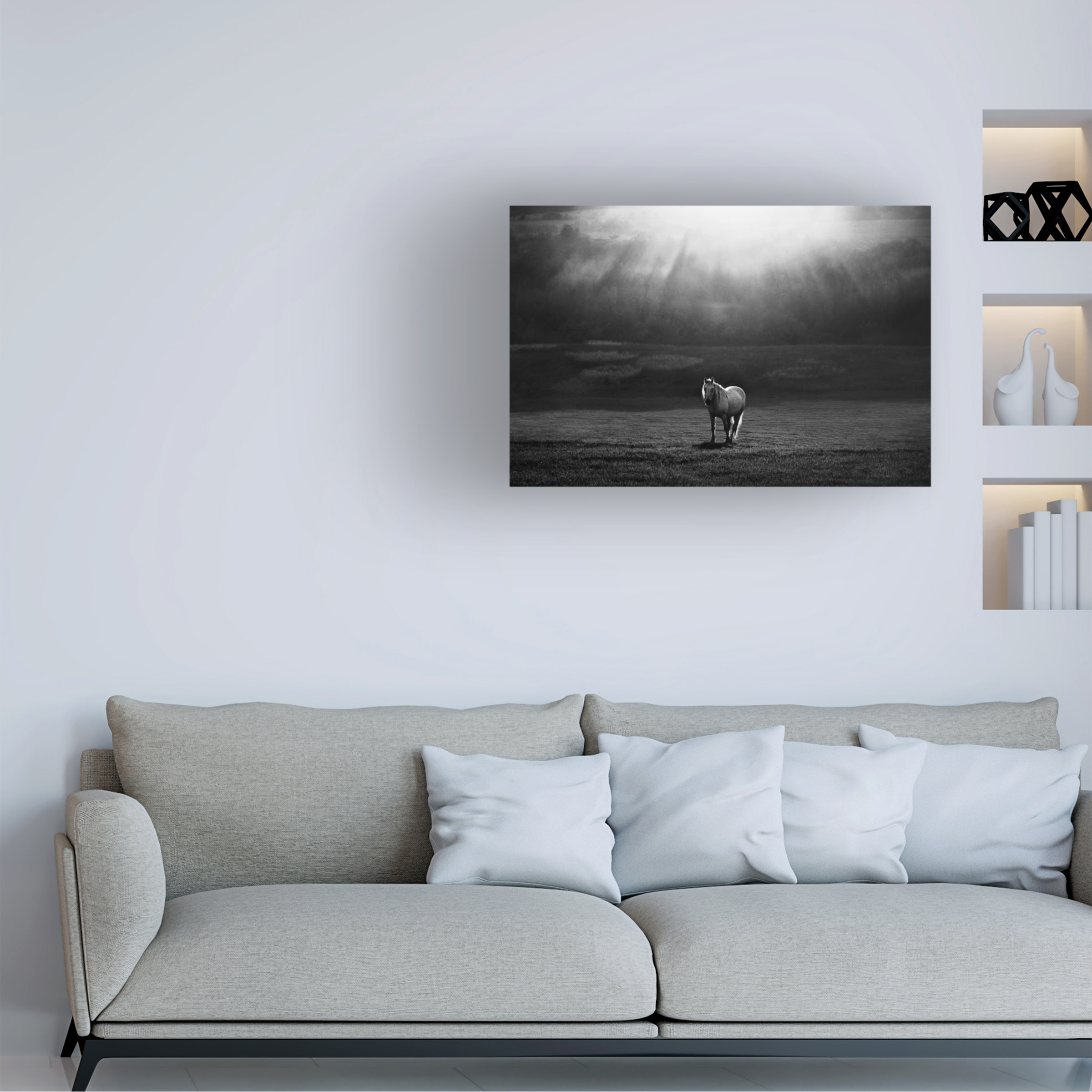Peter Svoboda 'Morning Appearance' Canvas Art