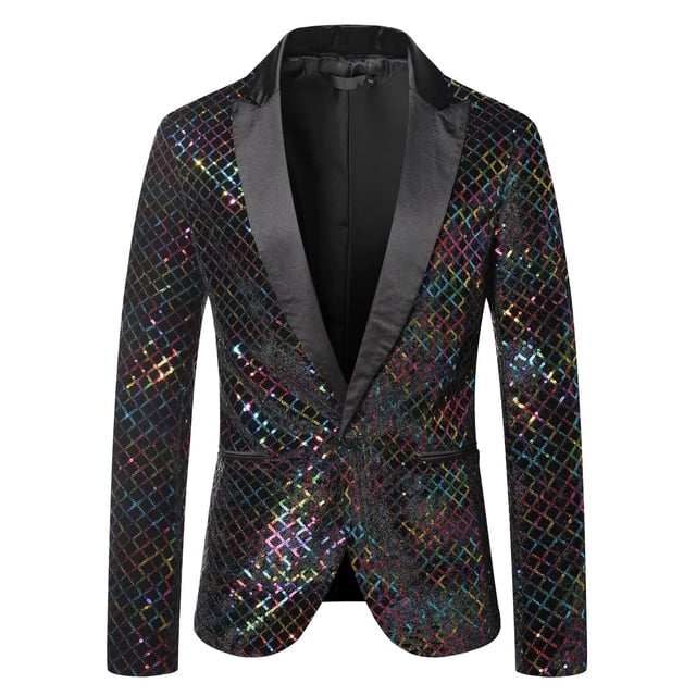 Traje de moda de otoño para hombre, chaqueta de traje de talla europea con lentejuelas y cuentas, ZT-X50, tamaño compacto, estilo versátil