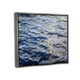 thumbnail image 4 of Stupell Industries Abstract Ocean Water Ripples Catching Sunlight Graphic Art Luster Gray Floating Framed Canvas Print Wall Art, Design by Alan Weston, 4 of 5