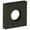 Black, variant on Baldwin 5056.IDM Single Estate Rosette for Dummy Functions, Satin Black