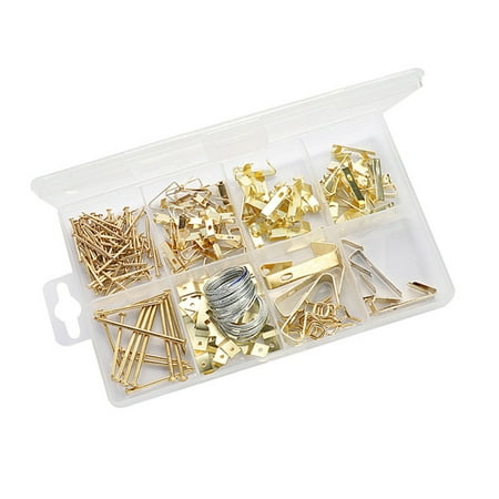 

Hanger Pictures Hanging 200 Pieces Picture Hooks Hanging Hooks Assortment Kit Picturs for Hanging Pictur