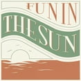 thumbnail image 2 of Grey, Jace 26x26 Gold Ornate Wood Framed with Double Matting Museum Art Print Titled - Fun in the Sun, 2 of 4