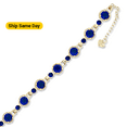 thumbnail image 2 of Kaash Customs Adjustable Gold Color Anklet for Women Foot Jewelry in Brass Metal, 2 of 4