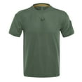 thumbnail image 2 of Men's Swim Shirt Short Sleeve UPF 50+ Sun Protection SPF UV Moisture Wicking Lightweight Quick Dry Rash Guard, 2 of 4