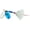 Silver/Blue platium-White, variant on Mepps Double Blade Aglia Spinner Hot Firetiger/Chart Tail