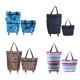 thumbnail image 4 of Kearding Compre con facilidad usando una bolsa de compras plegable Amplio espacio y resistente bolsa de compras multifunción Almacenamiento y organización del hogar Mickey Flor Negra, 4 of 6