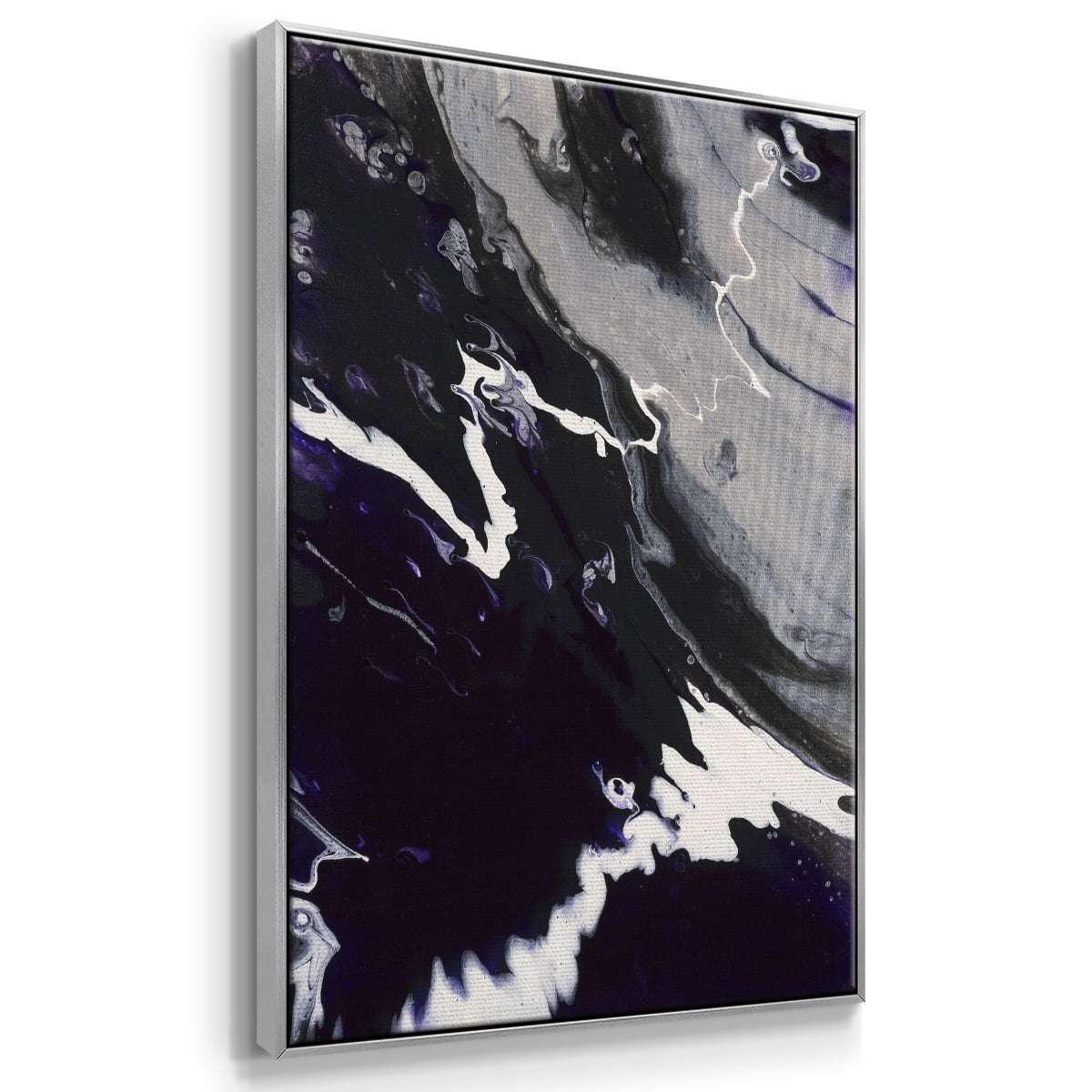 M108 Framed Premium Gallery Wrapped Canvas - Ready to Hang - 27 x 41 - Silver Floating Frame