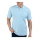 thumbnail image 1 of Playera Polo YALE Talla EG Azul cielo Manga Corta, 1 of 4