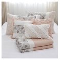 thumbnail image 6 of 6 Piece Cotton Percale Quilt Set with Throw Pillows Full/Queen, 6 of 9