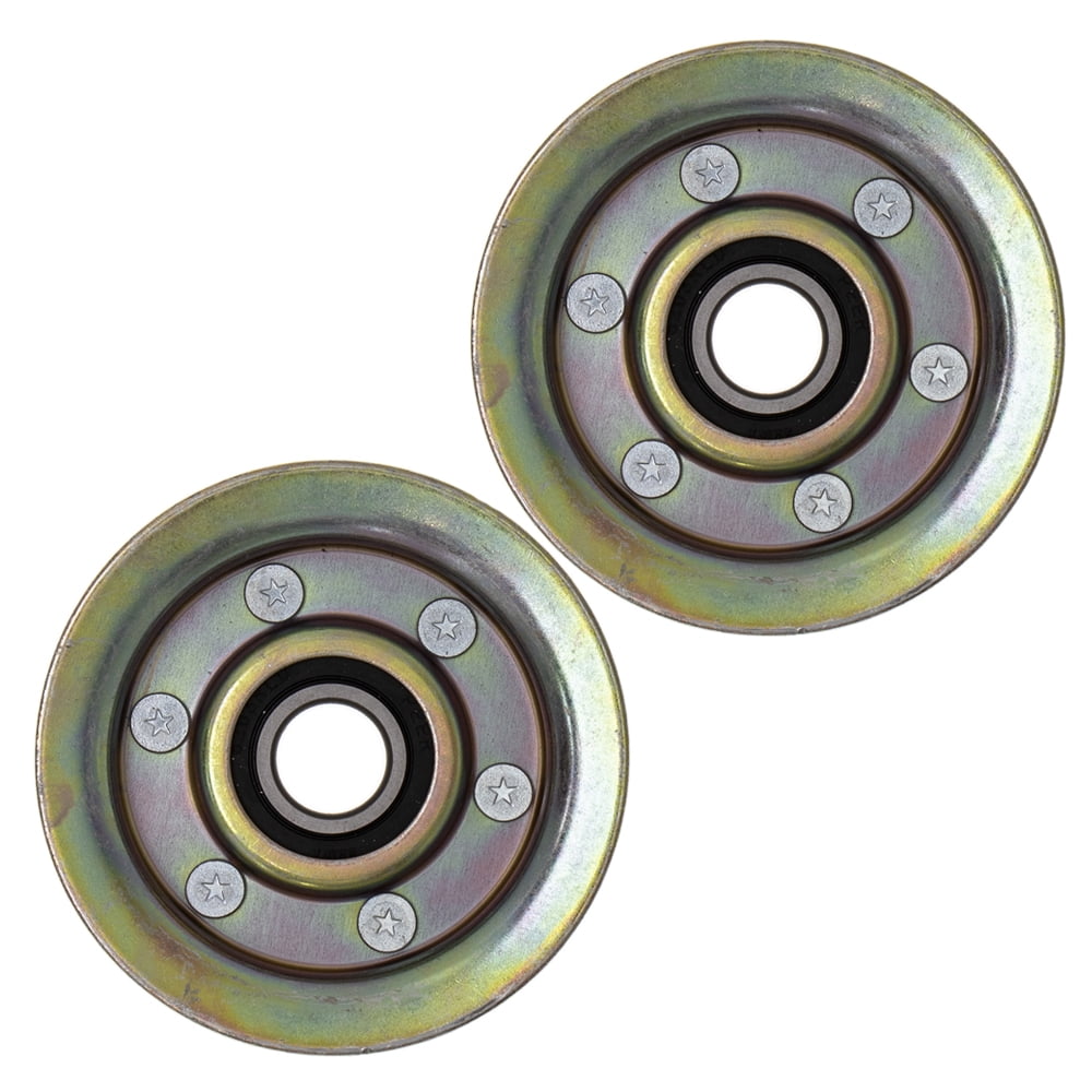8TEN Flat Idler Pulley for John Deere L100 L110 GY20067 GR22172 2 Pack 810 CID2225L Walmart