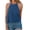 Navy blue, variant on Sleeveless Solid Color Women Halter Casual Tank Tops Camisole