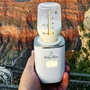Babys Brew Portable Bottle Warmer, Travel Baby Bottle Warmer, (Warmer Set) White