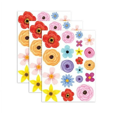 Teacher Created Resources Wildflowers Accents - Assorted Sizes, 60 Per Pack, 3 Packs