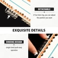 thumbnail image 3 of FORMRS 1-Subject Spiral Notebook 8" x 5" College Ruled 60 Refillable Sheet A5 Hard Cover, 2 Pack, Beige Nautical Pattern, 3 of 7