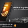 thumbnail image 4 of For Asus ROG Phone 8 Pro 5G Phone 8 5G Shield Heat Dissipation Phone Case Liquid Silicone PC Back Co, 4 of 5