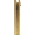 thumbnail image 4 of 6"W x 12"D x 36"H Thin Warren Rough Cedar Woodgrain TimberThane Corbel, Primed Tan, 4 of 6