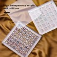 thumbnail image 4 of Acrylic Nail Rhinestone Box Grid Easy Access Clear Storage Tool Organizer Eco-friendly Nail Rhinestone Box, 4 of 8