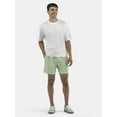 thumbnail image 3 of No Boundaries Soft Fleece Jogger Shorts, 6" Inseam, 2-Pack, Men's and Big Men's, 3 of 7