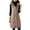 Brown, variant on NARABB Women's Sleeveless Vest Jacket Warm Pocket Hooded Coat Long Jacket Winter Sleeveless Down Parkas Outdoor Warm Coat Black-XXXXL