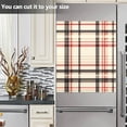 thumbnail image 3 of Yayeee Magnetic Dishwasher Cover for The Front Decoration Home Kitchen Machine Sticker Protector, Black Tartan, 3 of 6